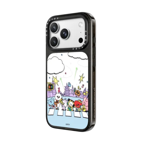 BT21 Crosswalk Case | iPhone 18 Pro Max / Impact Case MagSafe Compatible - Glossy / Glossy Black | Image 2