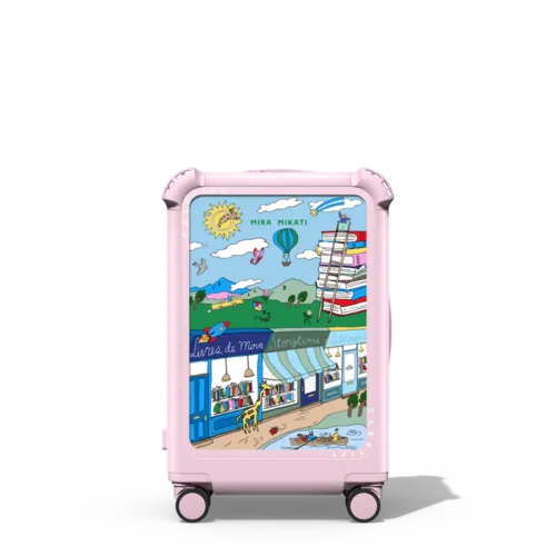 Storybook | 21" Carry-On Suitcase / Bounce Suitcase / Glossy Primrose Pink | Image 1