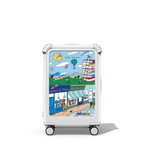 Storybook | 21" Carry-On Suitcase / Bounce Suitcase / Glossy Cloud White | Image 1