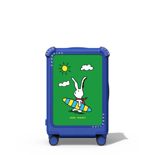 Surf's Up | 21" Carry-On Suitcase / Bounce Suitcase / Cobalt Blue | Image 1