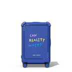 Can Reality Wait? | 21" Carry-On Suitcase / Bounce Suitcase / Cobalt Blue | Image 1