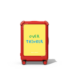 Over Thinker | 21" Carry-On Suitcase / Bounce Suitcase / Cherry Red | Image 1