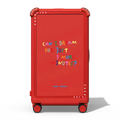 Can I Dream For 5 More Minutes? | 29" Check-In Trunk Suitcase / Bounce Suitcase / Cherry Red | Image 1