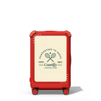 Coffee Club CARRY-ON SUITCASE | 21" Carry-On Suitcase / Bounce Suitcase / Cherry Red | Image 1
