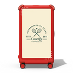 Coffee Club CHECK-IN TRUNK SUITCASE | 29" Check-In Trunk Suitcase / Bounce Suitcase / Cherry Red | Image 1