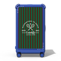 Coffee Club with strips CHECK-IN TRUNK SUITCASE | 29" Check-In Trunk Suitcase / Bounce Suitcase / Cobalt Blue | Image 1