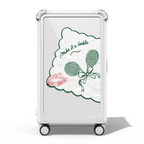 Make it a double CHECK-IN TRUNK SUITCASE | 29" Check-In Trunk Suitcase / Bounce Suitcase / Glossy Cloud White | Image 1