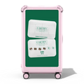 Redeem your coffee CHECK-IN TRUNK SUITCASE | 29" Check-In Trunk Suitcase / Bounce Suitcase / Glossy Primrose Pink | Image 1