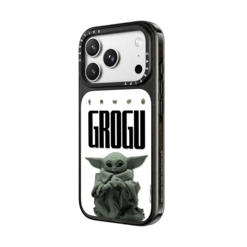 Grogu Custom Case | iPhone 18 Pro Max / Impact Case MagSafe Compatible - Glossy / Glossy Black | Image 2