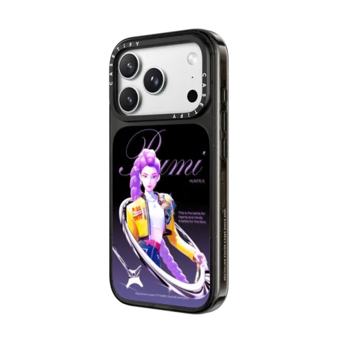 HUNTR/X Rumi Case | iPhone 18 Pro Max / Impact Case MagSafe Compatible - Glossy / Glossy Black | Image 2