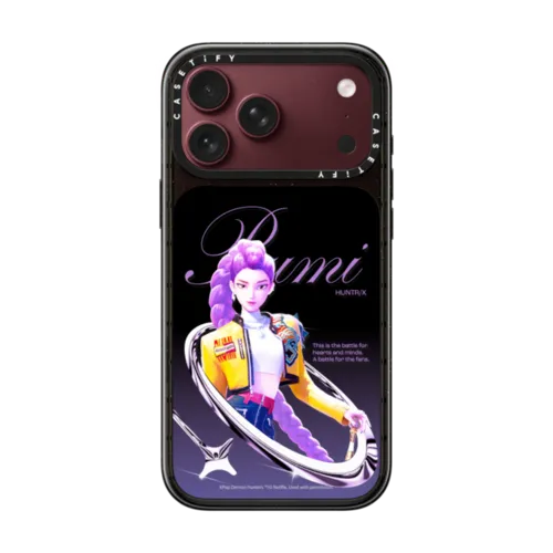 HUNTR/X Rumi Case | iPhone 18 Pro Max / Impact Case MagSafe Compatible - Glossy / Glossy Black | Image 1