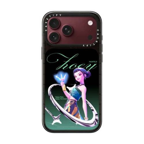 HUNTR/X Zoey Case | iPhone 18 Pro Max / Impact Case MagSafe Compatible - Glossy / Glossy Black | Image 1