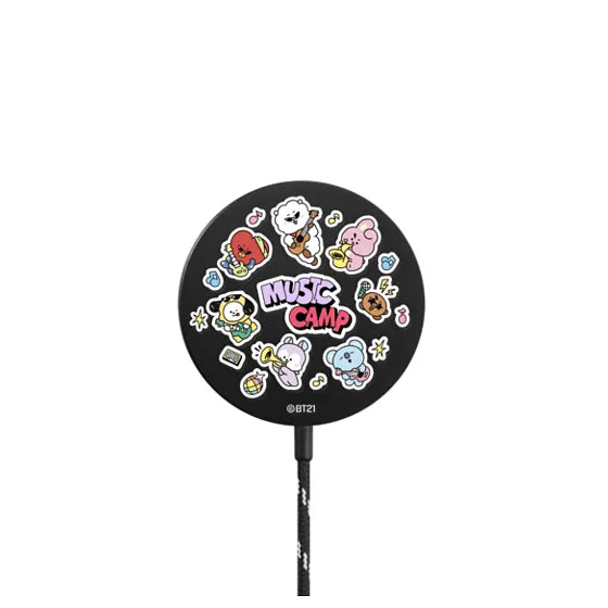 BT21 Sticker Magnetic Wireless Charger | Image 1