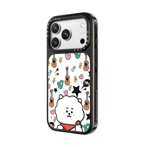 BT21 Custom Case - RJ | iPhone 18 Pro Max / Impact Case MagSafe Compatible - Glossy / Glossy Black | Image 2