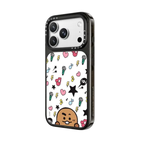 BT21 Custom Case - SHOOKY | iPhone 18 Pro Max / Impact Case MagSafe Compatible - Glossy / Glossy Black | Image 2