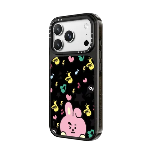 BT21 Custom Case - COOKY | iPhone 18 Pro Max / Impact Case MagSafe Compatible - Glossy / Glossy Black | Image 2
