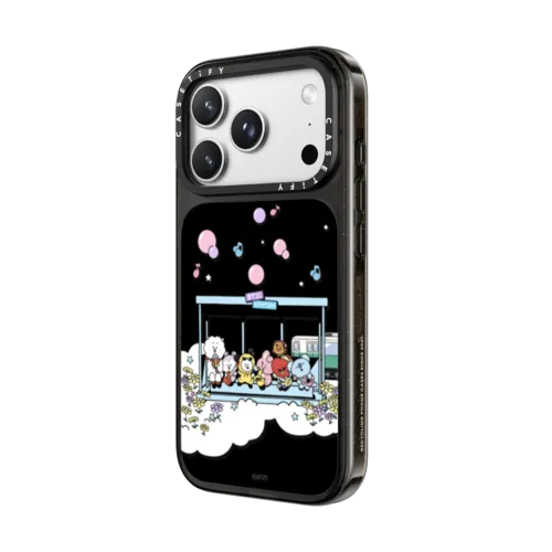BT21 Voyage Case | iPhone 18 Pro Max / Impact Case MagSafe Compatible - Glossy / Glossy Black | Image 2