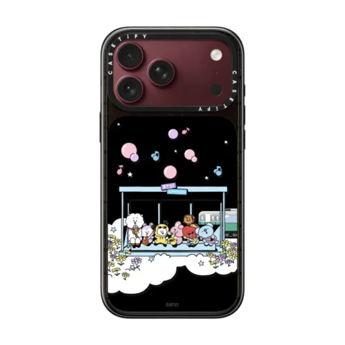 BT21 Voyage Case | iPhone 18 Pro Max / Impact Case MagSafe Compatible - Glossy / Glossy Black | Image 1