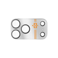 EVA-00 Camera Lens Protector | iPhone 17 Pro Max (Lens Protector) / Mirror Camera Lens Protector / Silver | Image 1
