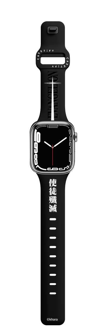 Angel Exterminate Watch Band | Apple Watch Series 7-9 (45mm) / Impact Band / Black | Image 1