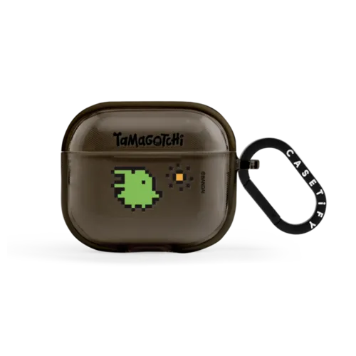 Kuchipatchi Earbuds Case | AirPods (3rd Generation) / Earbuds Impact Case / Black | Image 1