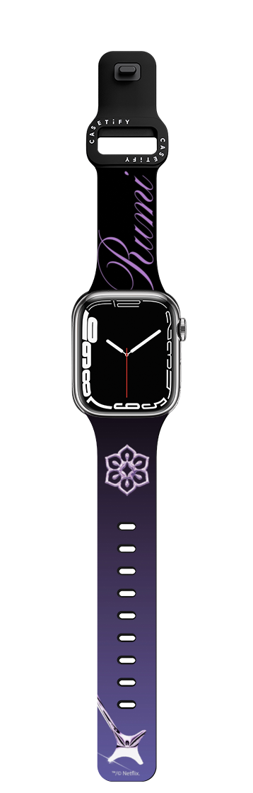 HUNTR/X Rumi Watch Band | Apple Watch Series 7-9 (45mm) / Impact Band / Black | Image 1