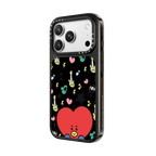 BT21 Custom Case - TATA | iPhone 18 Pro Max / Impact Case MagSafe Compatible - Glossy / Glossy Black | Image 2