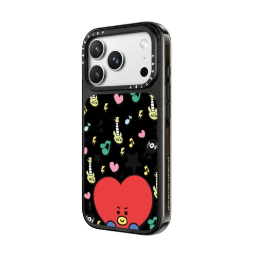BT21 Custom Case - TATA | iPhone 18 Pro Max / Impact Case MagSafe Compatible - Glossy / Glossy Black | Image 2