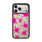 Solar Flair - Pink and Yellow Wonky Stars | Image 1