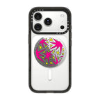 Solar Flair - Pink and Yellow Wonky Stars | Image 1