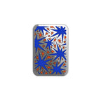 Solar Flair - Blue and Orange Wonky Stars