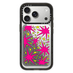 Solar Flair - Pink and Yellow Wonky Stars | Image 1