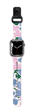Marimekko Kukasta Kukkaan Watch Band | Apple Watch Series 7-9 (45mm) / Impact Band / Black | Image 1