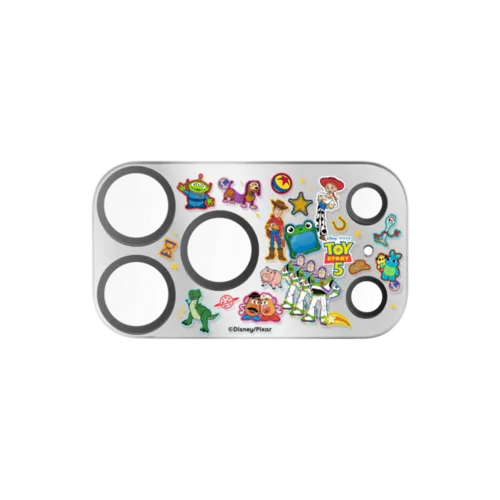 Toy Story 5 Stickermania Camera Lens Protector | iPhone 17 Pro Max (Lens Protector) / Mirror Camera Lens Protector / Silver | Image 1
