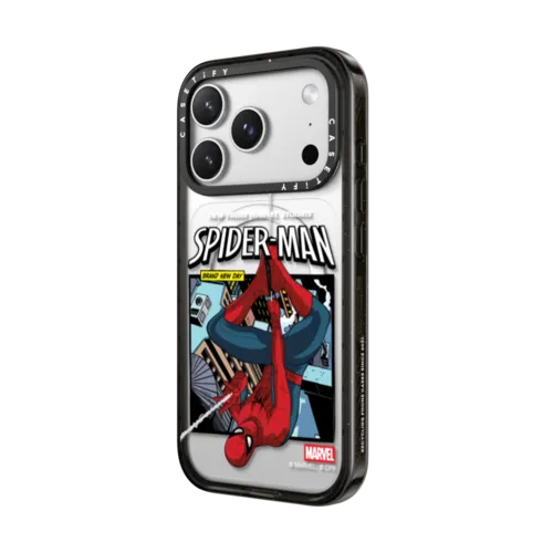 Spider-Man Poster Case | iPhone 17 Pro Max / Impact Case MagSafe Compatible / Black | Image 2