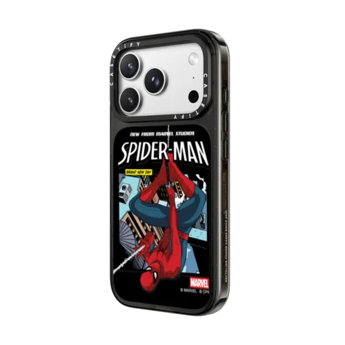 Spider-Man Poster Case | iPhone 18 Pro Max / Impact Case MagSafe Compatible - Glossy / Glossy Black | Image 2