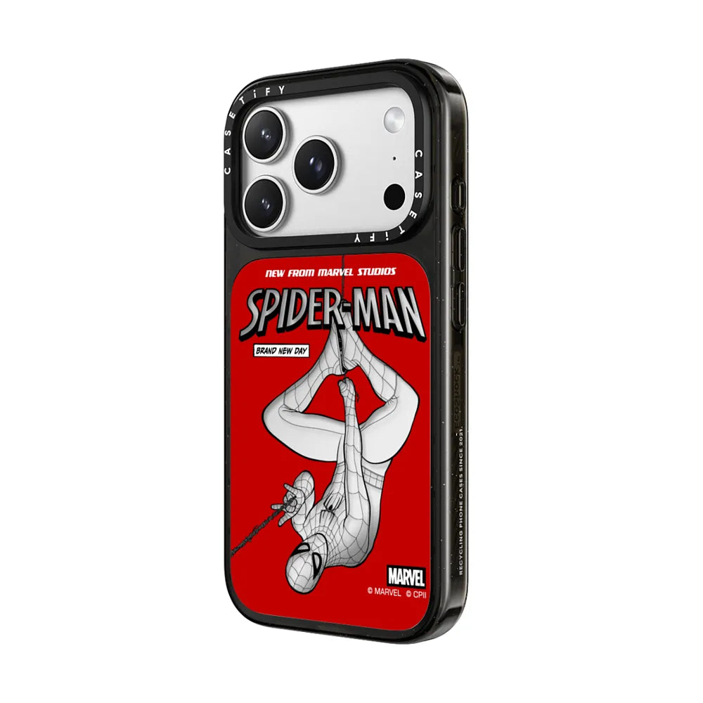 Spider-Man Red Poster Case