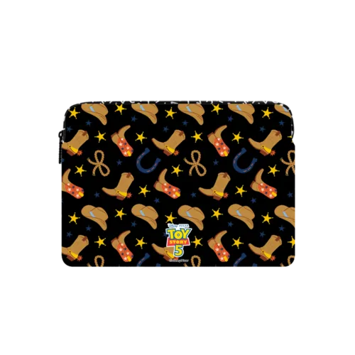 Toy Story 5 Cowboy Pattern Laptop Sleeve | Small (13") / Impact Laptop Sleeve / Multicolor | Image 1