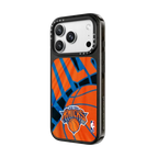New York Knicks Hardwood Classic Jersey Case | iPhone 18 Pro Max / Impact Case MagSafe Compatible - Glossy / Glossy Black | Image 2