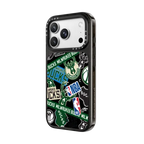 Milwaukee Bucks Sticker Mania Phone Case | iPhone 18 Pro Max / Impact Case MagSafe Compatible - Glossy / Glossy Black | Image 2