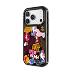Miami Heat Sticker Mania Phone Case | iPhone 18 Pro Max / Impact Case MagSafe Compatible - Glossy / Glossy Black | Image 2