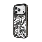 San Antonio Spurs Sticker Mania Phone Case | iPhone 18 Pro Max / Impact Case MagSafe Compatible - Glossy / Glossy Black | Image 2