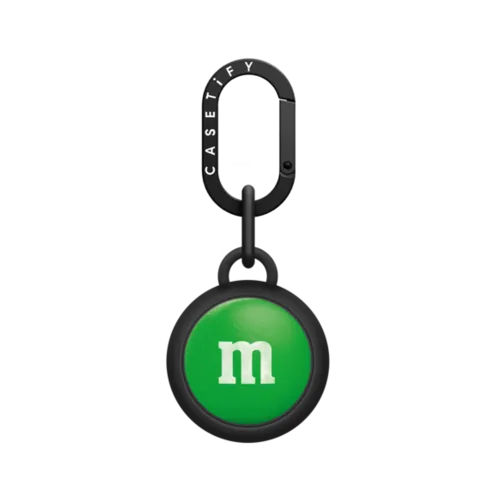 M&M'S Green Airtag Holder | AirTag / AirTag Holder / Licorice | Image 1