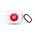 M&M'S Red Airpod Case | AirPods Pro 2 / Earbuds Impact Case / Frost | Image 1