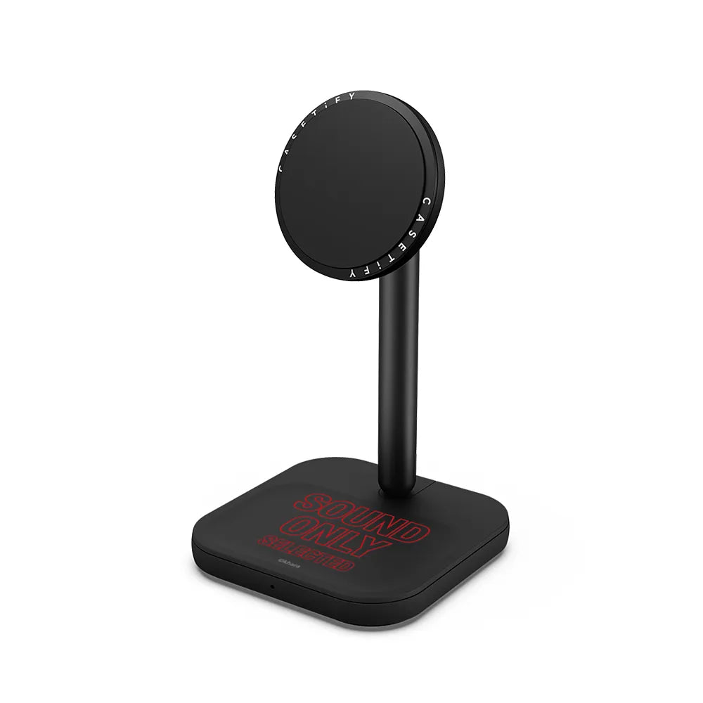 Sound Only 2-in-1 Charging Stand