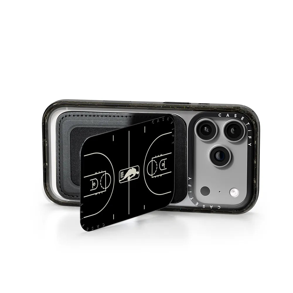 NBA Basketball Court Magsafe Cardholder Stand