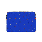 Galactic Glitter - Blue, Orange, and White Wonky Stars | Image 1