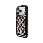 NBA Checkered Logo Magsafe Cardholder Stand