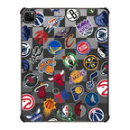 NBA Checkered Logo iPad Case | Image 1