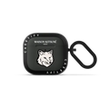 Maison Kitsuné Dove White Fox Head Earbuds Case | AirPods 4 & 5 / Earbuds Bounce Case / Charcoal | Image 1